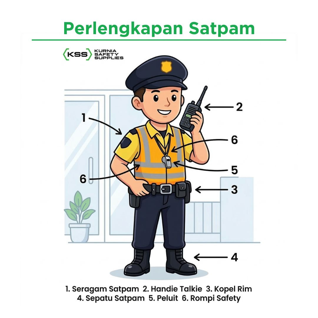 Perlengkapan Satpam Apa Saja